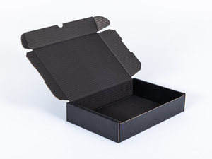 Czarny karton fasonowy 250x180x50mm wew. 3W B 410g/m2 Komplet 10 szt.