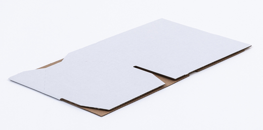 Karton klapowy 250x200x50mm 3W B 360g/m2 Biały Zestaw palet 4320 szt.