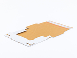 Karton fasonowy z paskiem klejowym i tasiemką zrywającą 200x150x20mm 3W E 350g/m2 Biały Poczta Polska List S Komplet 20 szt.