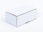Karton fasonowy z paskiem klejowym i tasiemką zrywającą 200x120x80mm 3W B 490g/m2 Biały-Biały FSC Mix