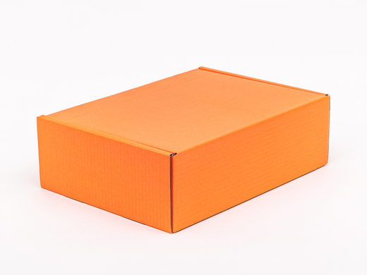 Pomarańczowy karton fasonowy 360x260x110mm 3W B 390g/m2 Paleta 600 szt.