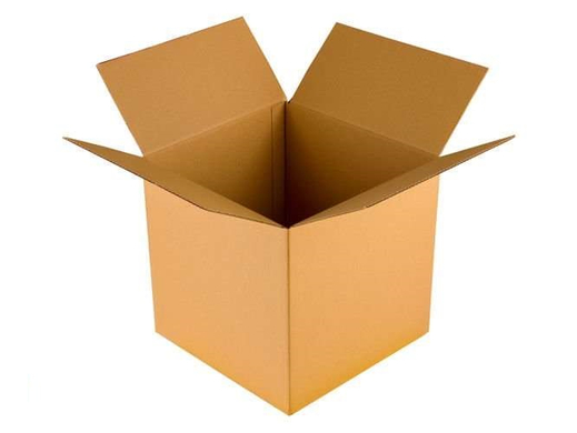 Karton klapowy 200x200x190mm 3W B 380g/m2 Szary Paleta 2040 szt.