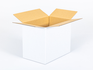 Karton klapowy 300x200x250mm 3W B 360g/m2 Biały Komplet 20 szt.