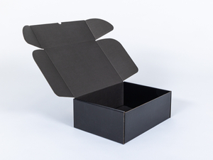 Czarny karton fasonowy 350x270x130mm wew. 3W B 410g/m2 Komplet 10 szt.