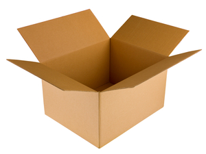 Karton klapowy 450x350x350mm 3W B 420g/m2 Szary InPost C Komplet 20...