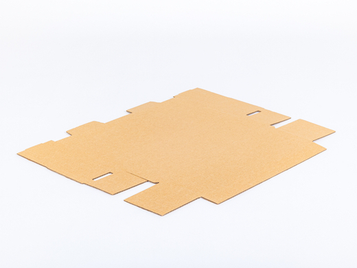 Karton na 1 butelkę wina z wkładką 405x107x124mm 5W EB 580g/m2 Szary FSC Mix Komplet 10 szt.