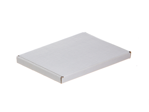 Karton fasonowy 200x150x20mm wew. 3W E 370g/m2 Biały Poczta Polska List S Zestaw palet 32400 szt.