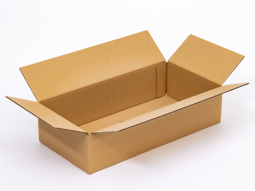 Karton klapowy 550x200x100mm 5W EB 490g/m2 Szary Zestaw palet 2880 szt.