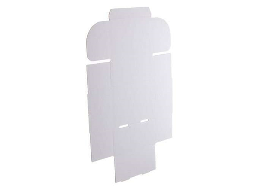 Karton fasonowy 200x120x80mm 3W B 360g/m2 Biały Zestaw palet 3720 szt.