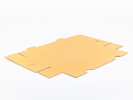 Tuba tekturowa kwadratowa 600x120x120mm wew. 3W B 420g/m2 Szara Komplet 10 szt.