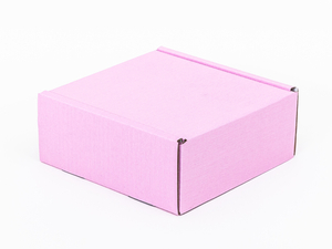 Różowy karton fasonowy 250x230x100mm 3W B 390g/m2 Komplet 10 szt.