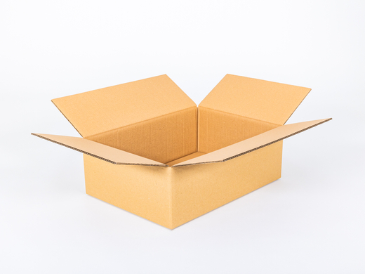 Karton klapowy 550x400x200mm 5W BC 590g/m2 Szary Pocztex M Paczka 30 szt.