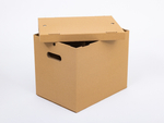 Karton fasonowy 400x300x330mm 3W B 470g/m2 Szary spód + wieko Paczka 40 szt.