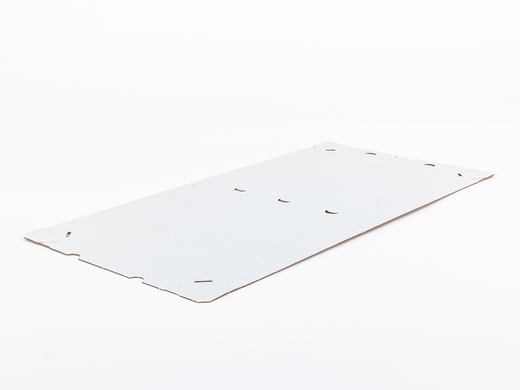 Karton na pizzę 420x420x40mm 3W B 360g/m2 Biały Paczka 150 szt.