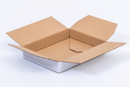 Karton klapowy 250x200x50mm 3W B 360g/m2 Biały Paleta 1440 szt.