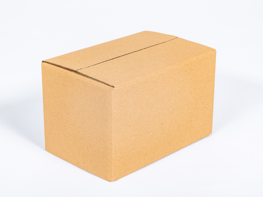 Karton klapowy 300x200x200mm 5W EB 490g/m2 Szary Komplet 20 szt.