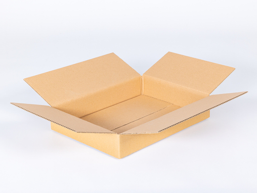 Karton klapowy 400x300x80mm 5W EB 610g/m2 Szary Paleta 720 szt.