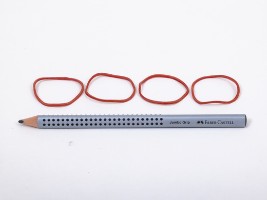 Gumki recepturki 40mm 1.5/1.5 Czerwone op. 1 kg