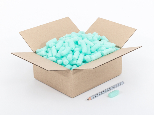 Wypełniacz chrupki Skropak 400L Zielony naturalny do pudełek i kartonów Paleta 6 szt.