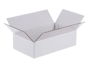 Karton klapowy 230x130x80mm 3W B 400g/m2 Biały-Biały Komplet 20 szt.