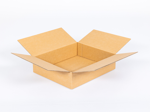 Karton klapowy 350x300x100mm 3W B 380g/m2 Szary Zestaw palet 4080 szt.