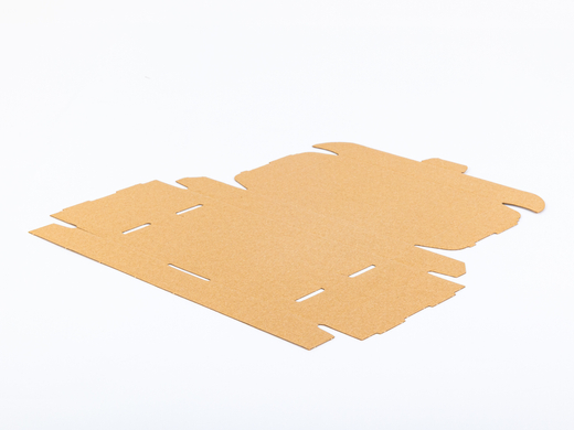 Karton fasonowy 255x165x47mm 3W E 340g/m2 Szary Paczka 400 szt.