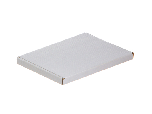 Karton fasonowy 200x150x20mm wew. 3W E 370g/m2 Biały Poczta Polska List S Zestaw palet 32400 szt.