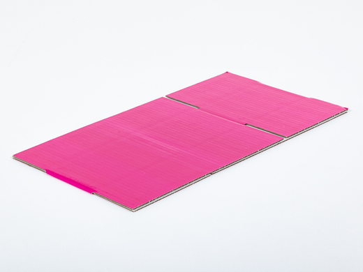 Różowy karton klapowy 300x150x100mm 3W B 405g/m2 Paleta 2800 szt.