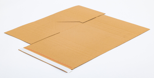 Karton Multimail z paskiem klejowym i tasiemką zrywającą 238x180x70mm 3W B 360g/m2 Szary Paczka 340 szt.