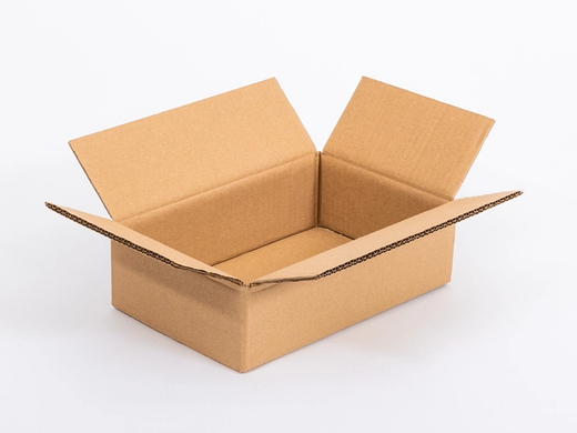 Karton klapowy 400x350x100mm 5W BC 560g/m2 Szary Zestaw palet 1440 szt.