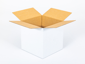 Karton klapowy 250x250x250mm 3W B 360g/m2 Biały Komplet 20 szt.