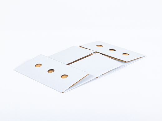 Opakowanie kartonowe na mięso, pudełko transportowe 370x320x160 mm 3W C 470g/m2 Białe FSC Mix Komplet 10 szt.