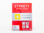 Białe etykiety samoprzylepne do nadruku 105x148mm 400 etykiet arkusz A4 100 szt. 1 op.