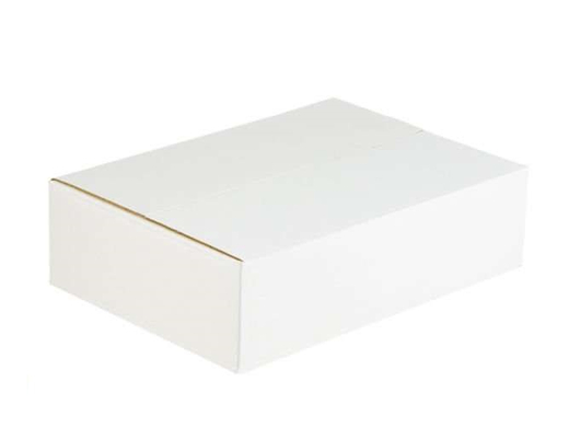 Karton klapowy 400x300x100mm 3W B 380g/m2 Biały Paczka 120 szt.