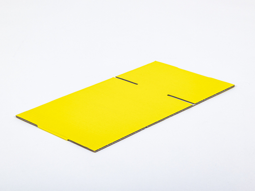 Żółty karton klapowy 300x150x100mm 3W B 405g/m2 Komplet 20 szt.