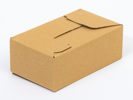 Karton fasonowy z paskiem klejowym i tasiemką zrywającą 200x120x80mm 3W B 380g/m2 Szary Paczka 360 szt.