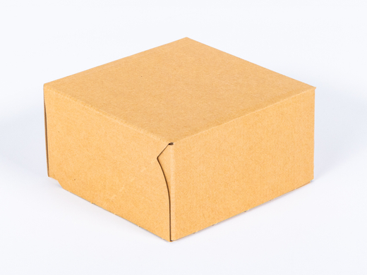 Karton fasonowy 150x150x80mm 3W E 370g/m2 Szary Komplet 20 szt.