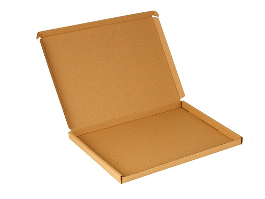 Karton fasonowy 230x160x20mm 3W E 340g/m2 Szary Poczta Polska List S Komplet 10 szt.