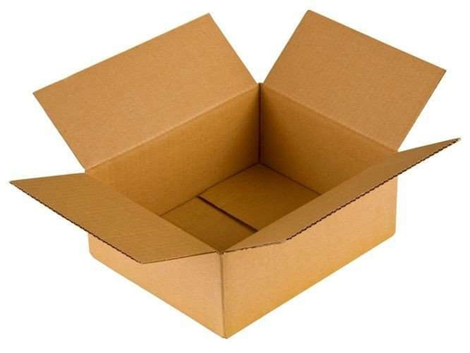 Karton klapowy 450x350x80mm 3W B 320g/m2 Szary InPost A Paczka 100 szt.