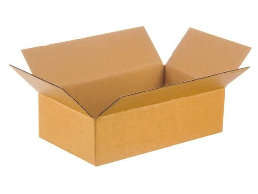 Karton klapowy 580x380x200mm 5W BC 630g/m2 Szary Pocztex M Komplet 10 szt.